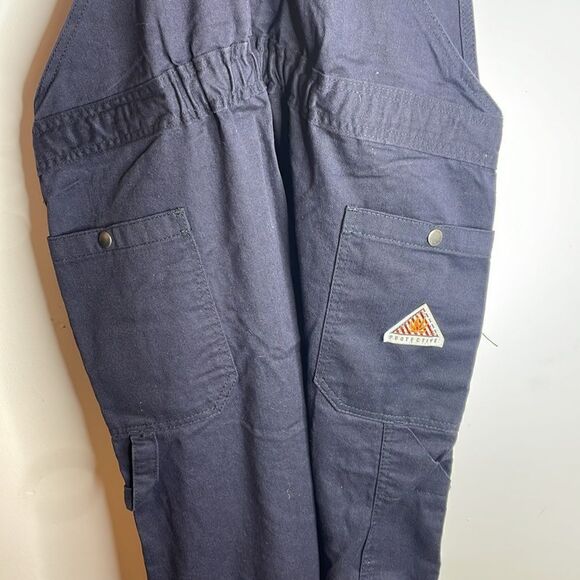 Bulwark Fire resistant Bib Overalls Lightweight Nomex Insulated size Large Tall - Picture 7 of 7